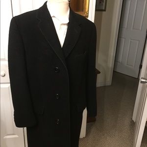 Vintage genuine Montagnac Overcoat Sz 38 black